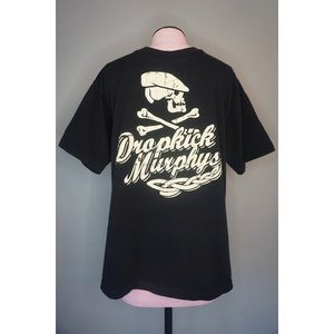 DROPKICK MURPHYS Scally Skull / Ship Band Shirt